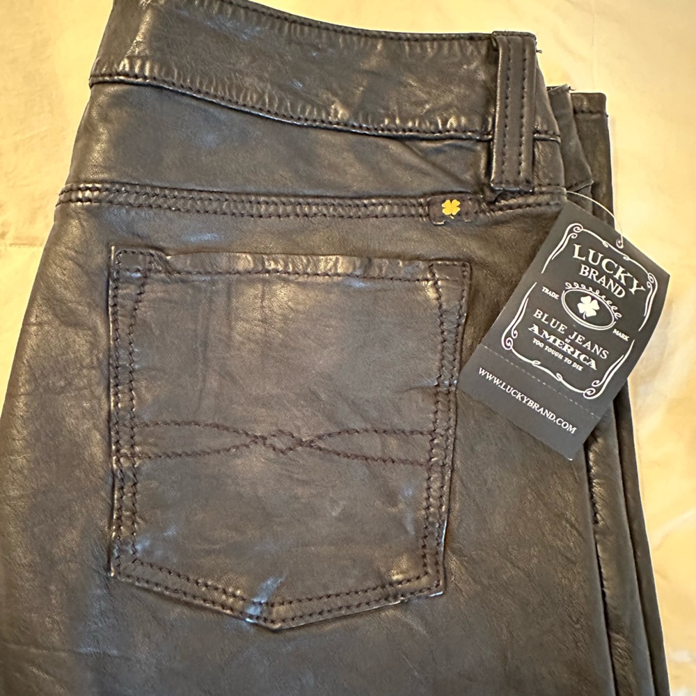 Lucky Brand leather pants